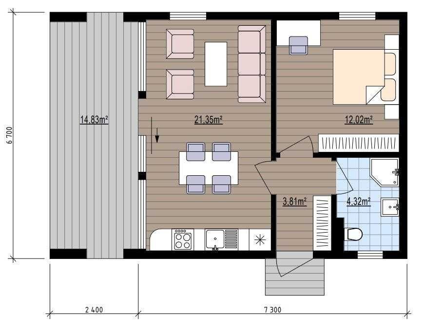 Модульний будинок NORDY | SIP будинки "під ключ"