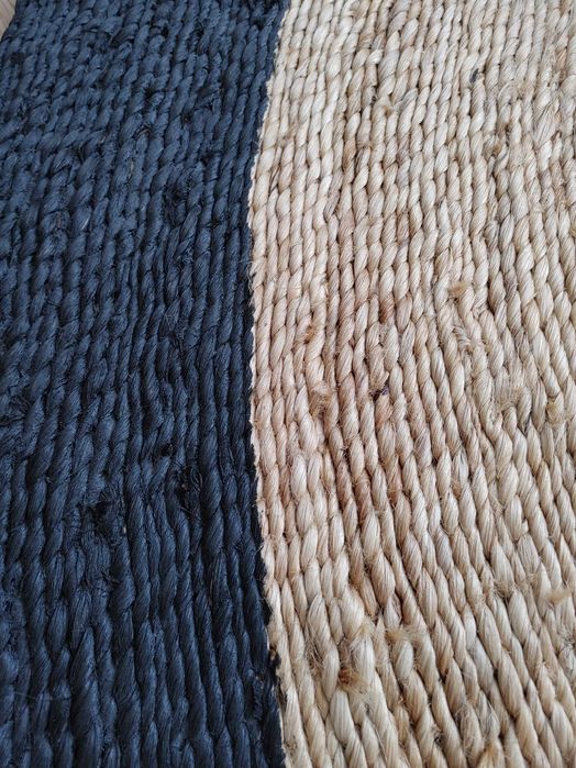 Tapete redondo fibra natural