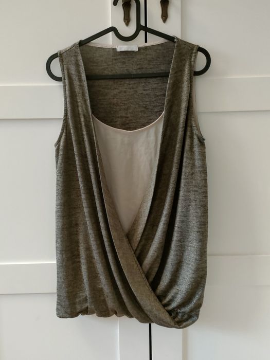 Złota bluzka Promod