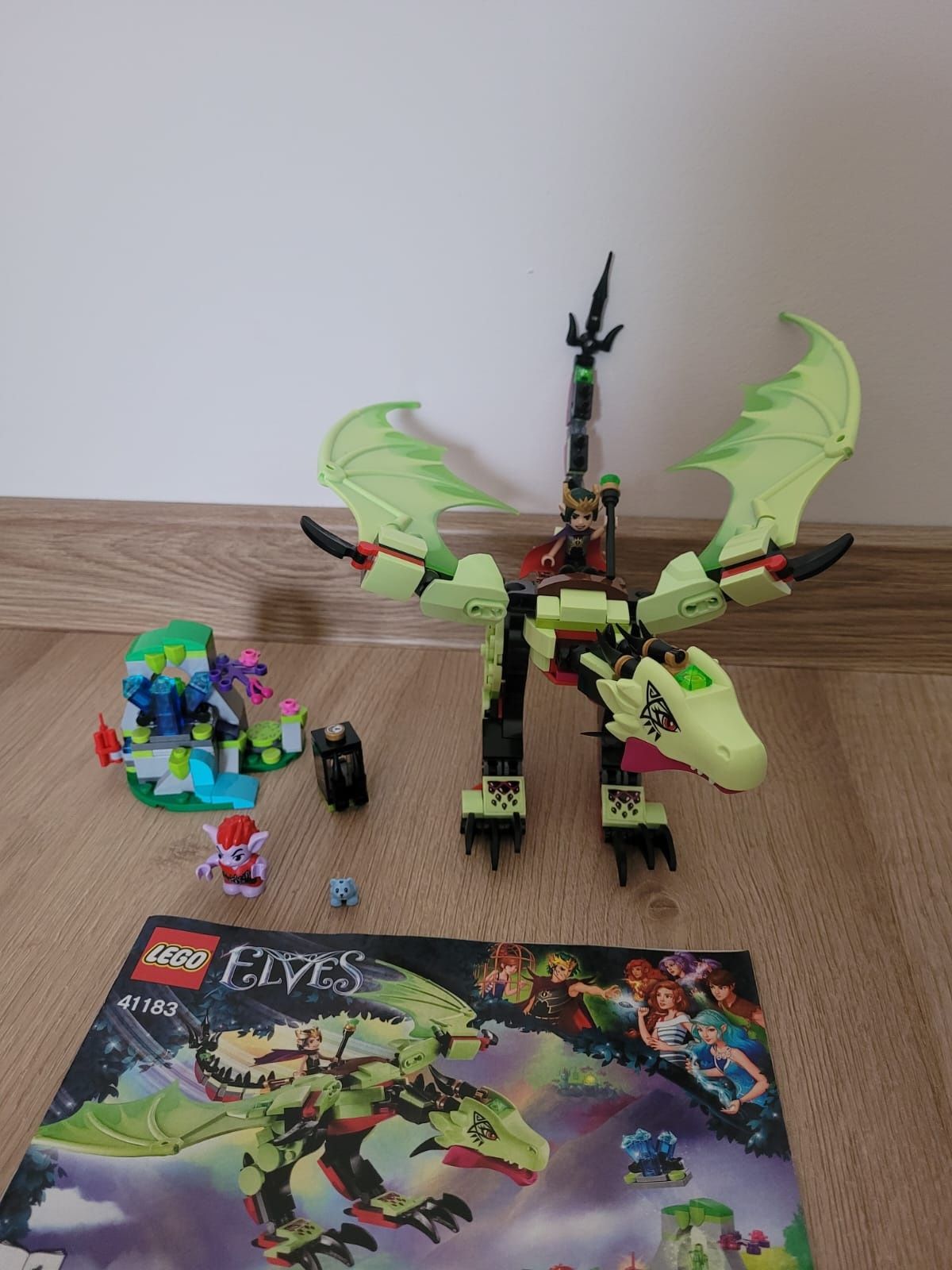 Lego elves zły smok króla goblinów 41183