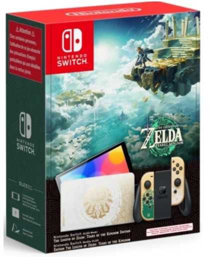 Nowa Konsola Nintendo Switch Oled Zelda Tears of the Kingdom / W-wa