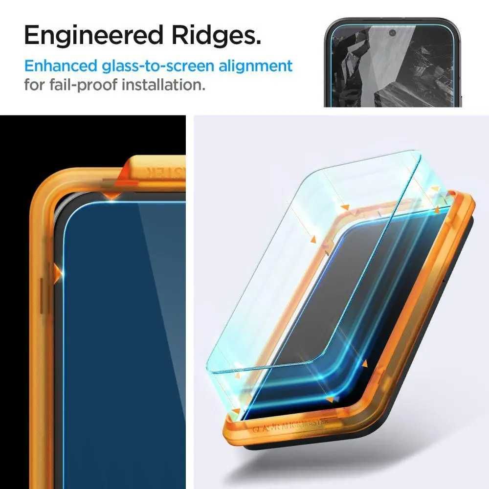 Защитное стекло Spigen Glas.tR Align Master 2-pack для Google Pixel 8a