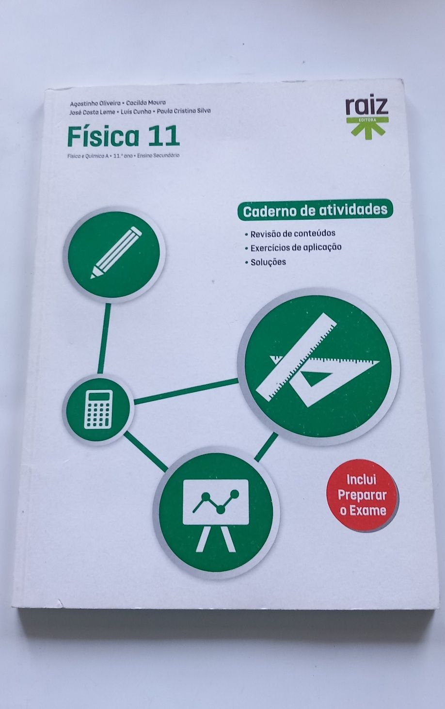 Livro Física e Química A 11°ano 10€