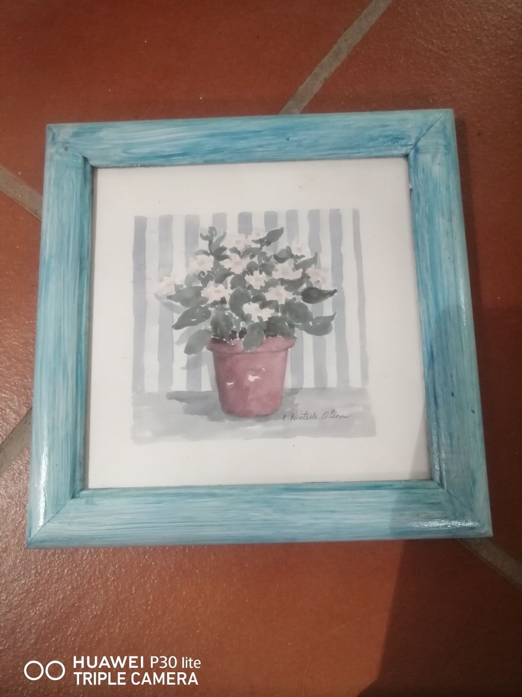 4 Quadros flores