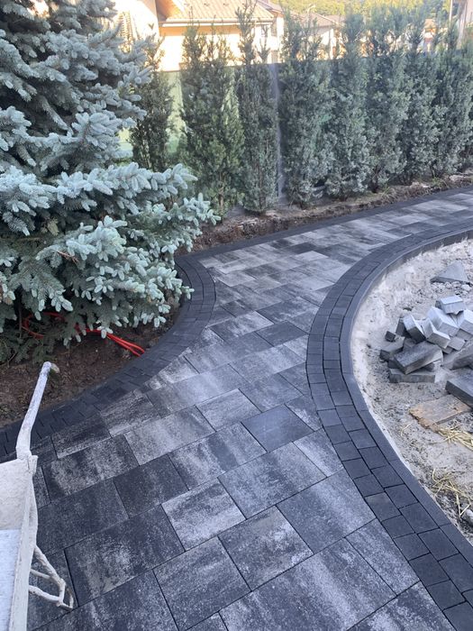 Послуги повязані з укладанням бруківки