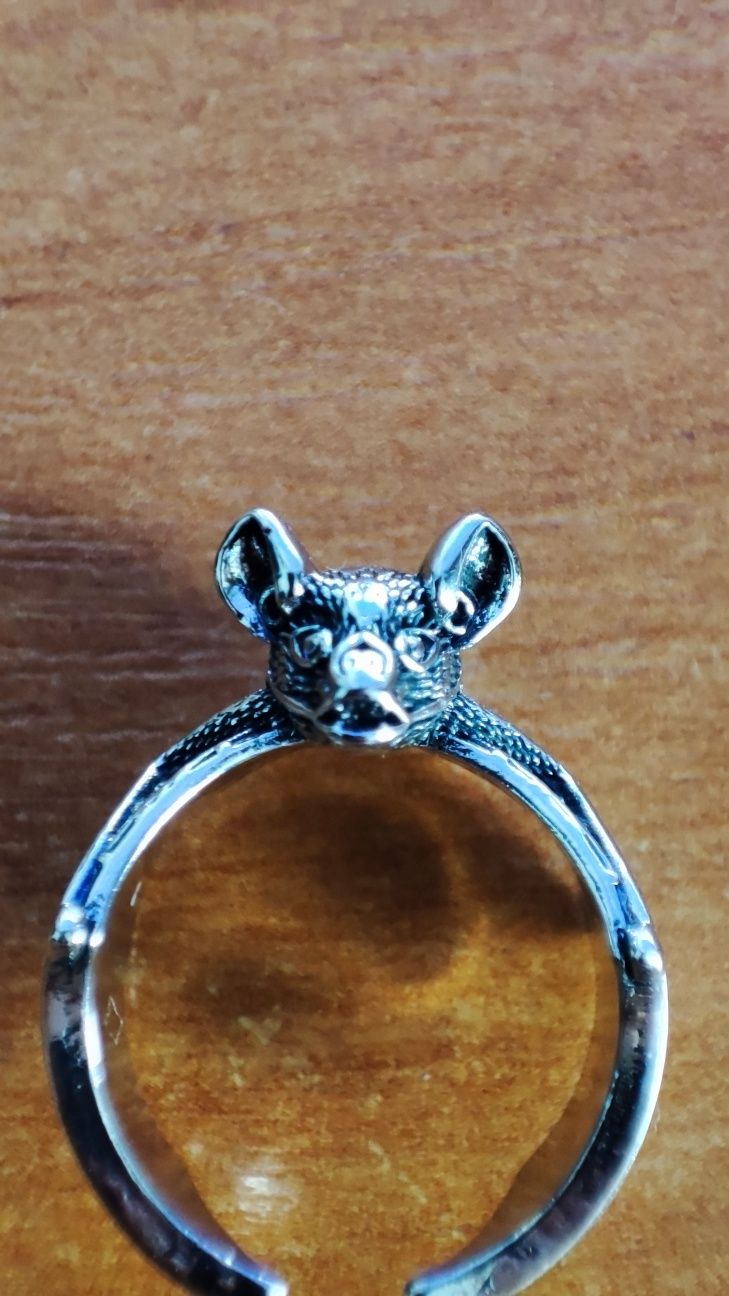 кольцо, кольцо с изменяемым размером, перстень с летучей мышью