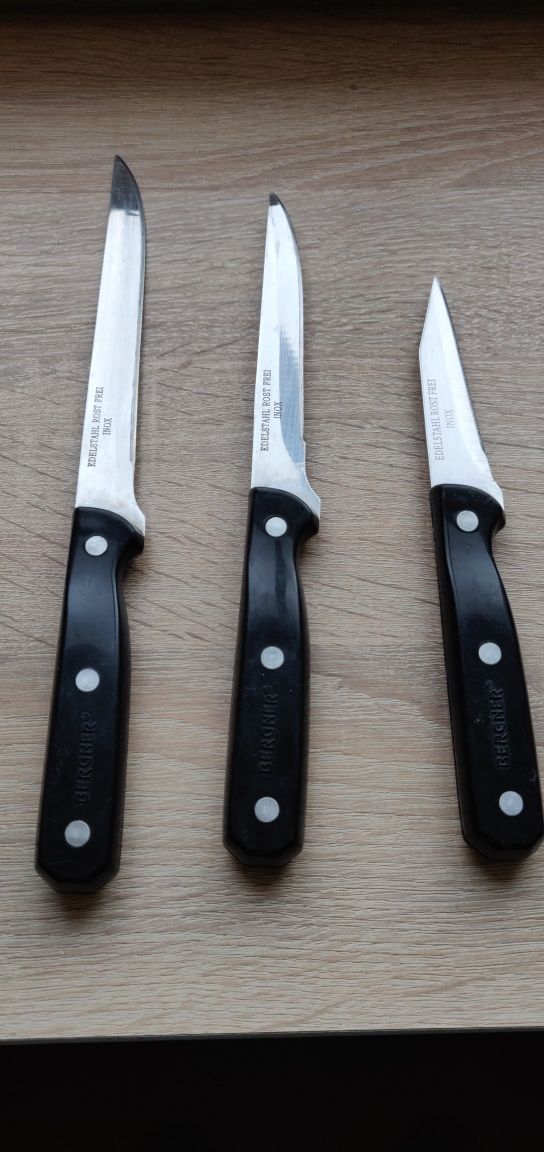 Noże Bergner 3 szt