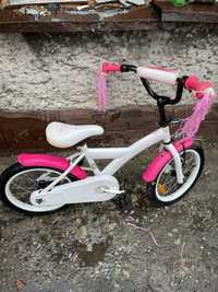 Freeroad Rower Dziecięcy Diana Dziewczęcy Różowy