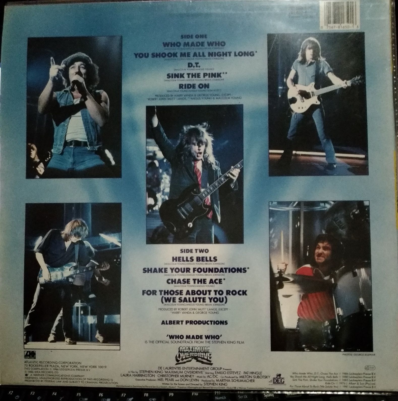 Ac/dc disco imaculado!