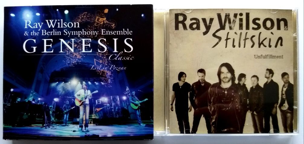 Ray Wilson Genesis vs Stiltskin 3CD+DVD Box 2011r Autograf Ray'a