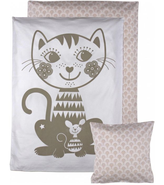 Nowa! Roommate posciel 100 % bawełna 70x80 kot kotek kotki