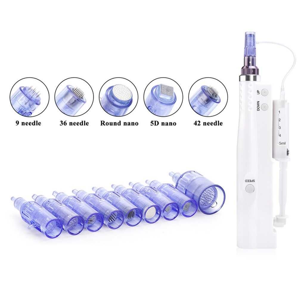 Recargas Cartuchos para Pistola Hydra Pen Microagulhamento Dermapen