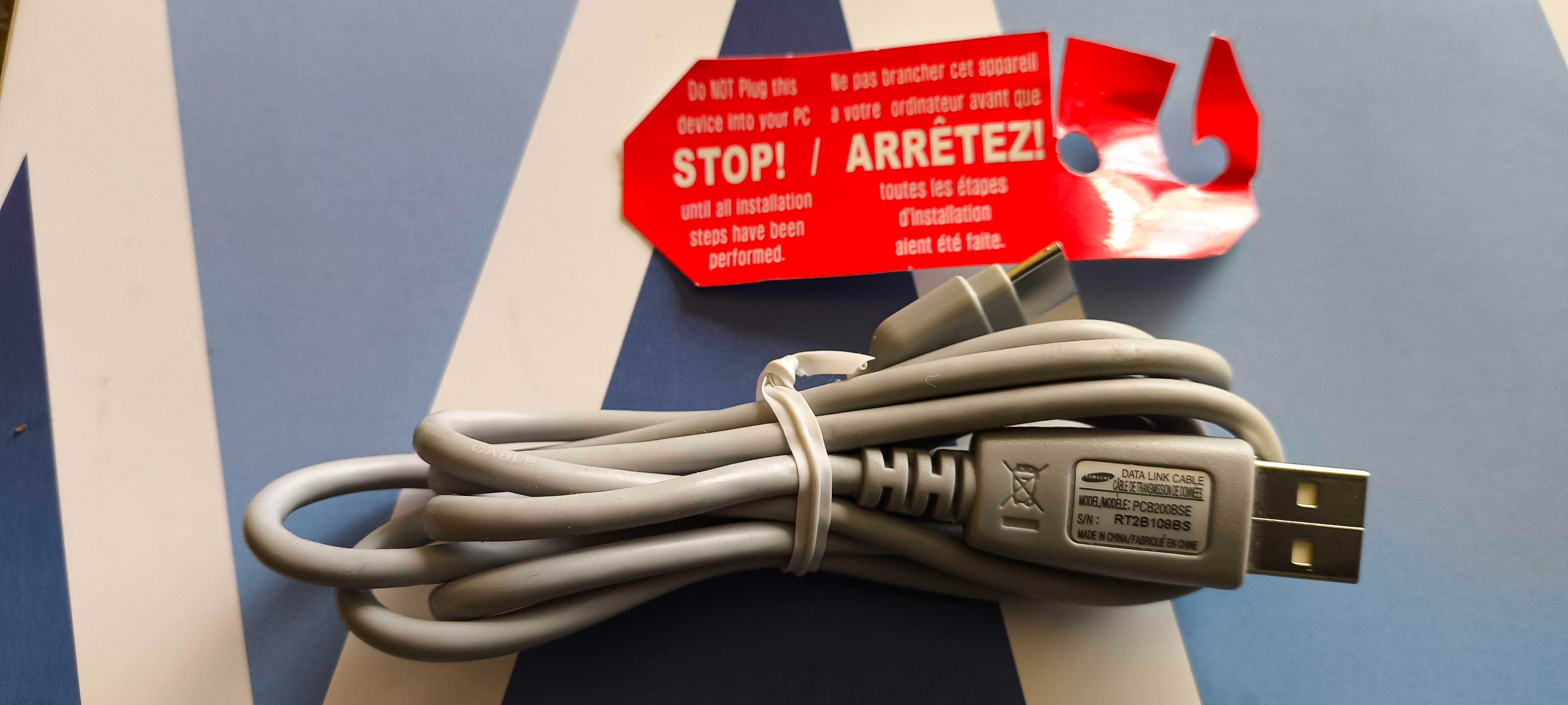 Samsung oryginalny przewód USB do transmisji danych PCB200BSE
