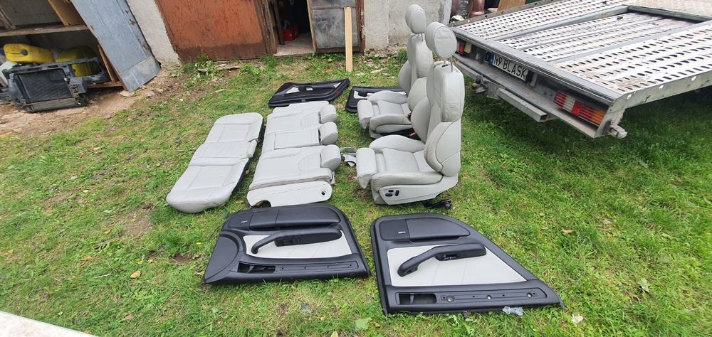 Fotel Fotele RECARO Zestaw Audi S6 A6 C5 Części Blask Gołdap