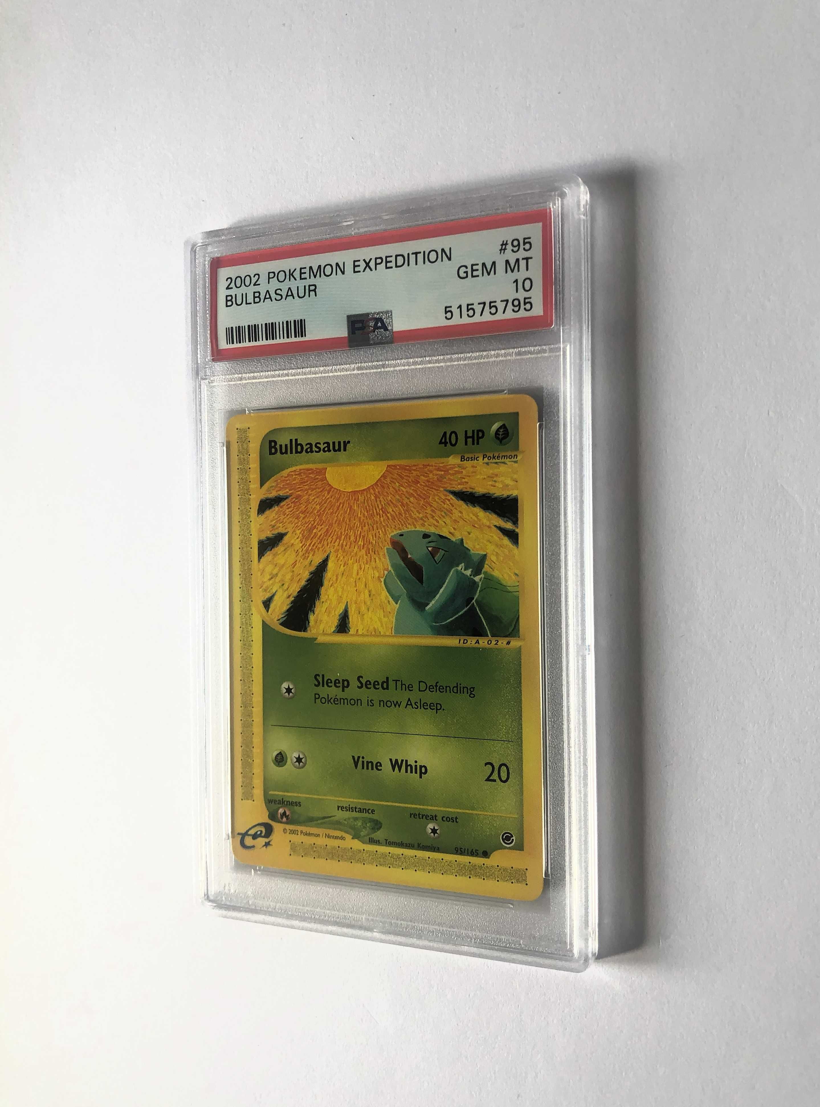 PSA 10 Pokemon Bulbasaur 2002 Expedition 95/165 Gem Mint