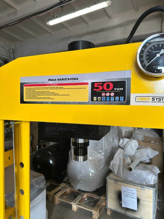 Spawana Prasa Warsztatowa Hydrauliczna 50ton powystawowa