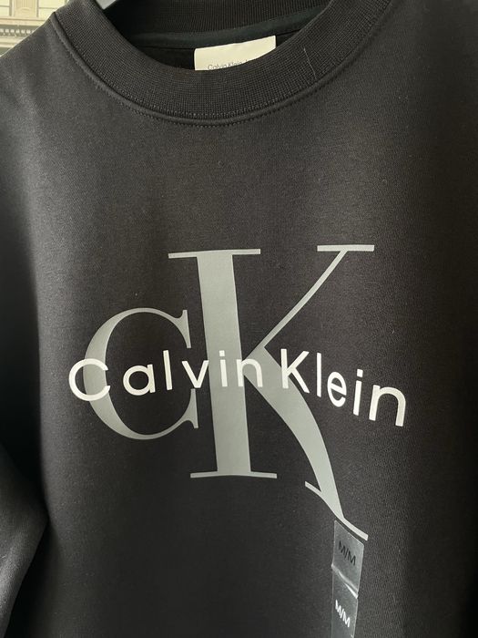 Сітшот Calvin Klein Monogram Logo Fleece Crewneck (оригінал) XL
