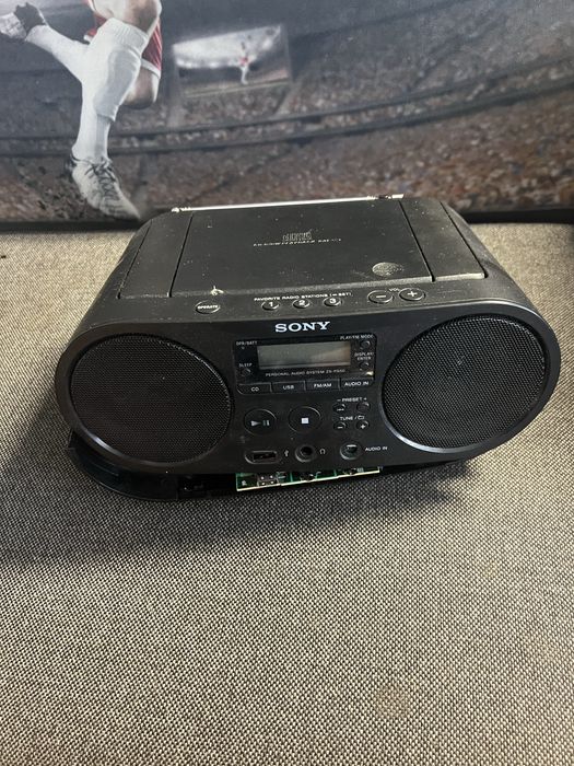 Sony ZS-PS50 odtwarza CD głośnik Na części uszkodzony laser