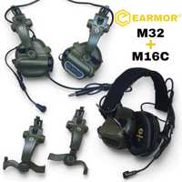 Комплект! Оригінал! Активні навушники EARMOR M32 + чебурашки M16C