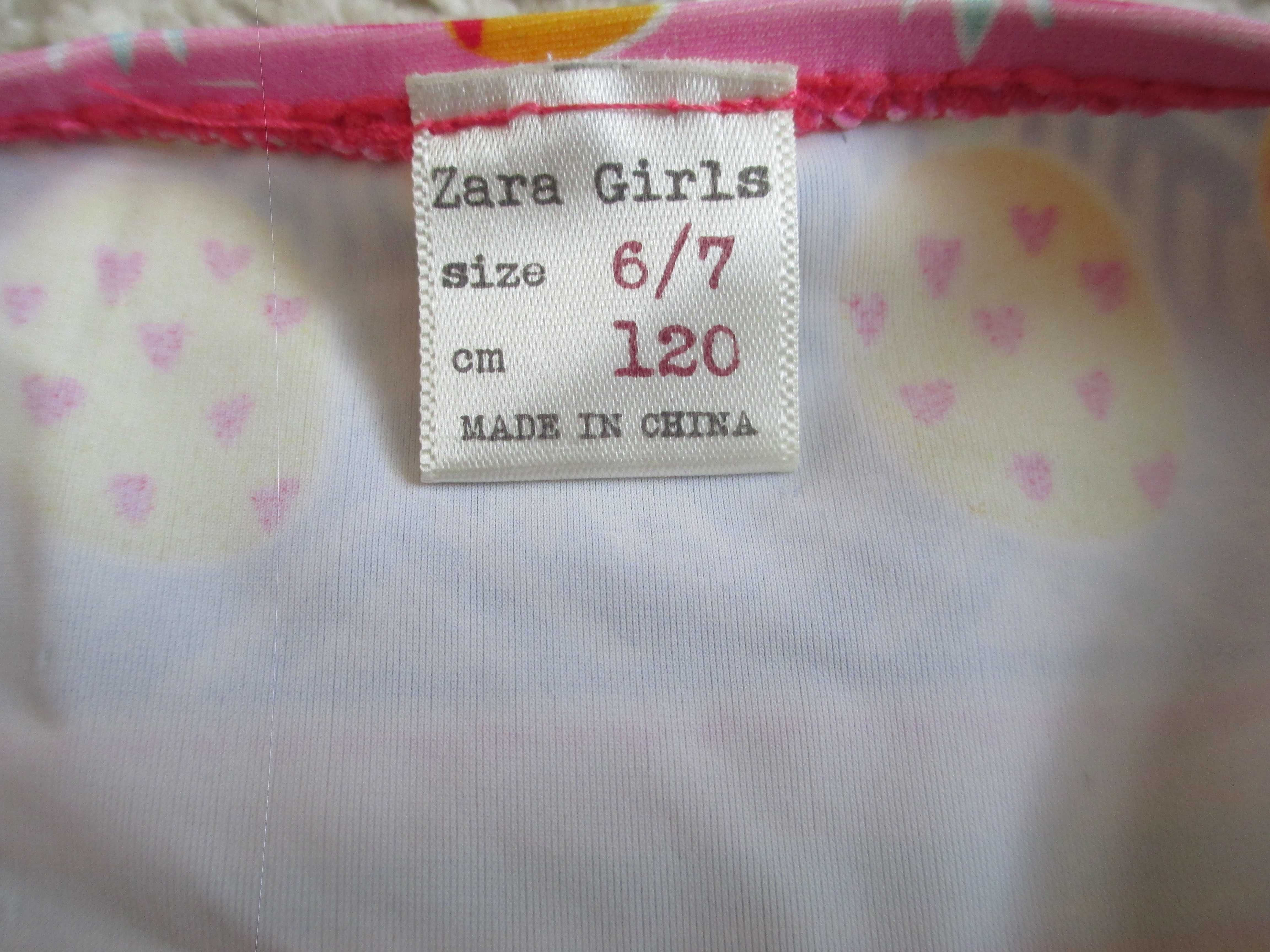 Яркий купальник Zara на 5-6 лет