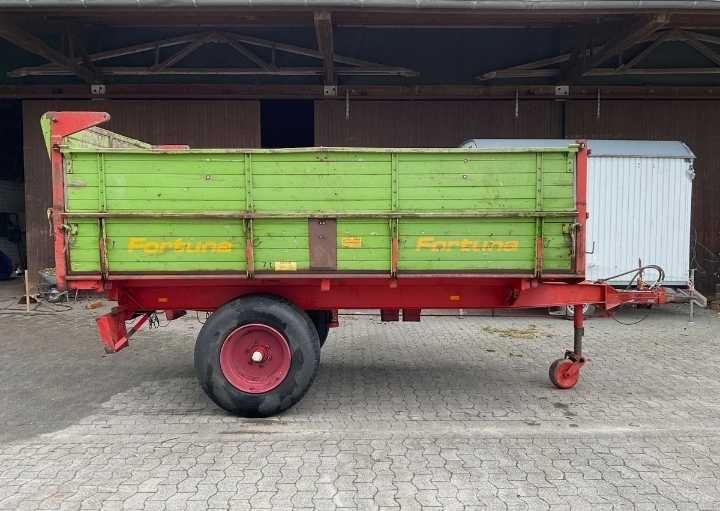 Przyczepa Jednoosiowa  Rolnicza Wywrotka Na 3 Strony Fortuna