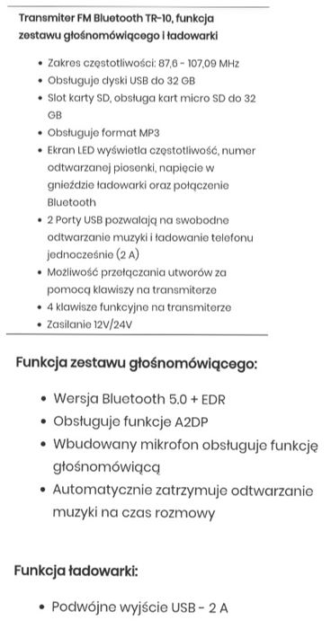 Transmiter Savio TR-10