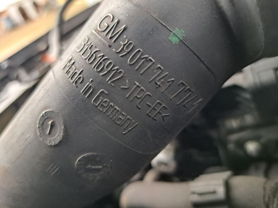 Rura intercoolera Opel Astra K 1.6cdti