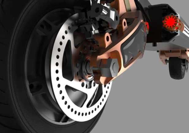 Электросамокат полноприводный Mukuta 8 Plus 1200W 15,6 ah (8 дюймов)