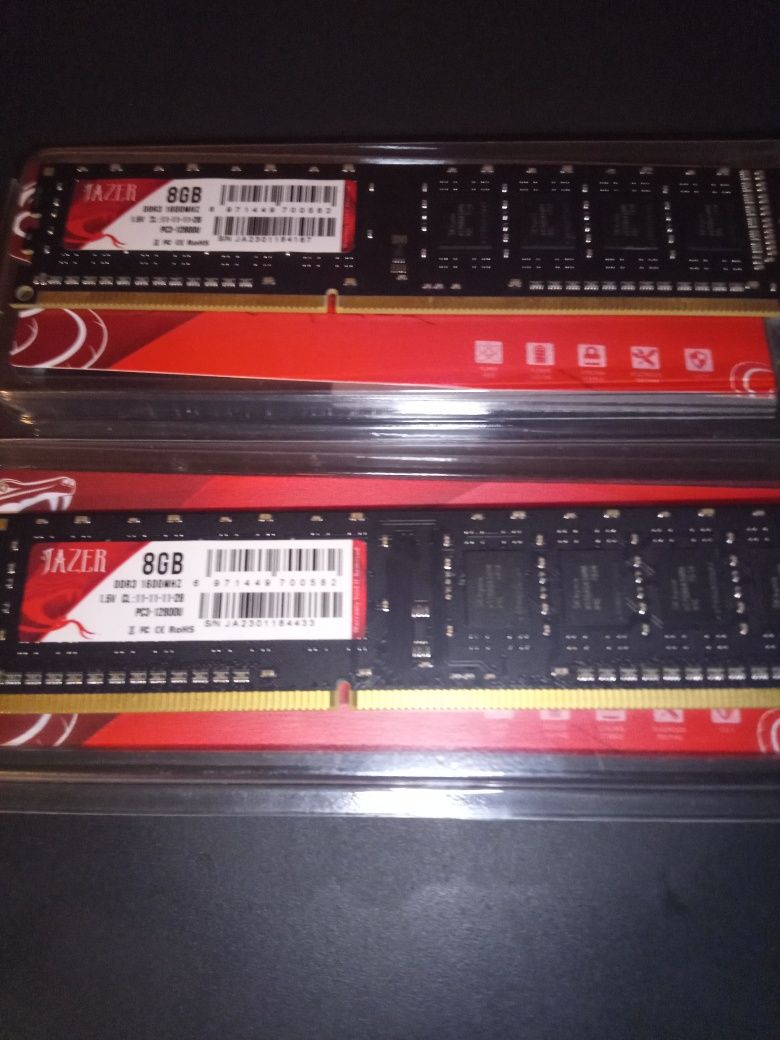 Оперативка JAZER DDR3_16Gb(Kit 8*2)