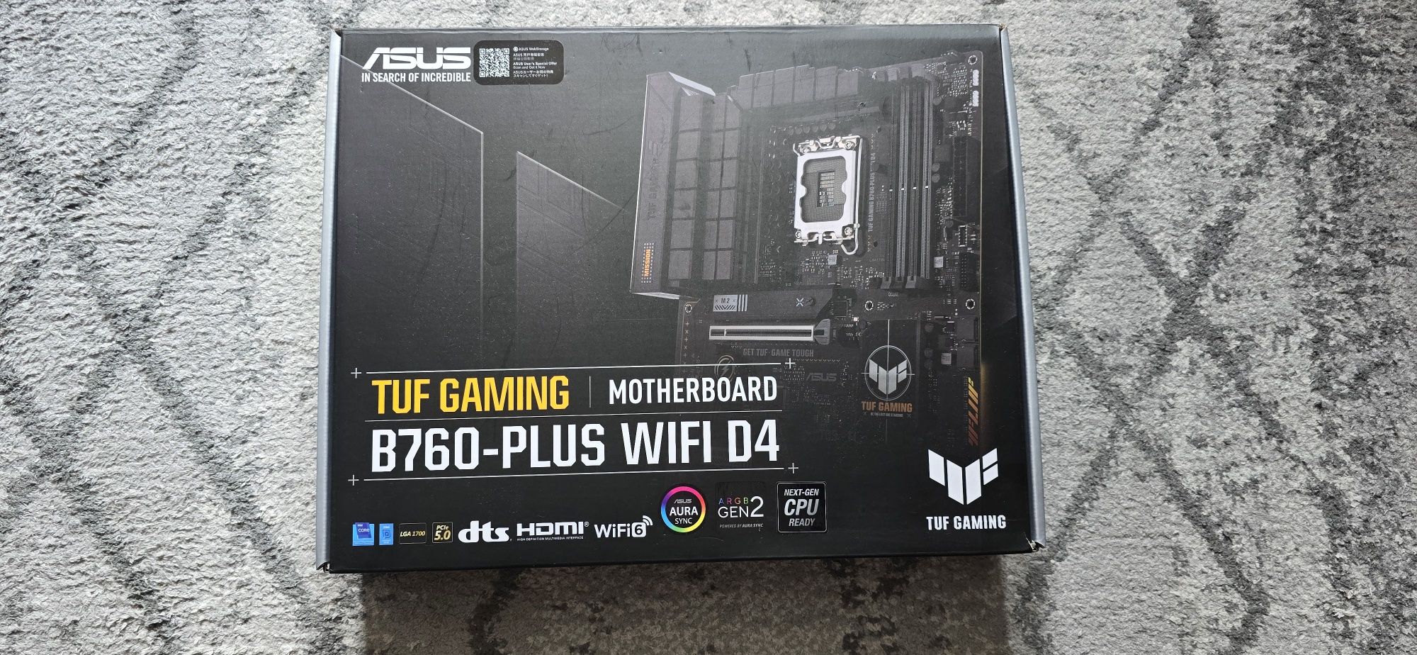 i5 13600kf 32gb 3733mhz ram tuf gaming b760-plus WiFi ddr4
