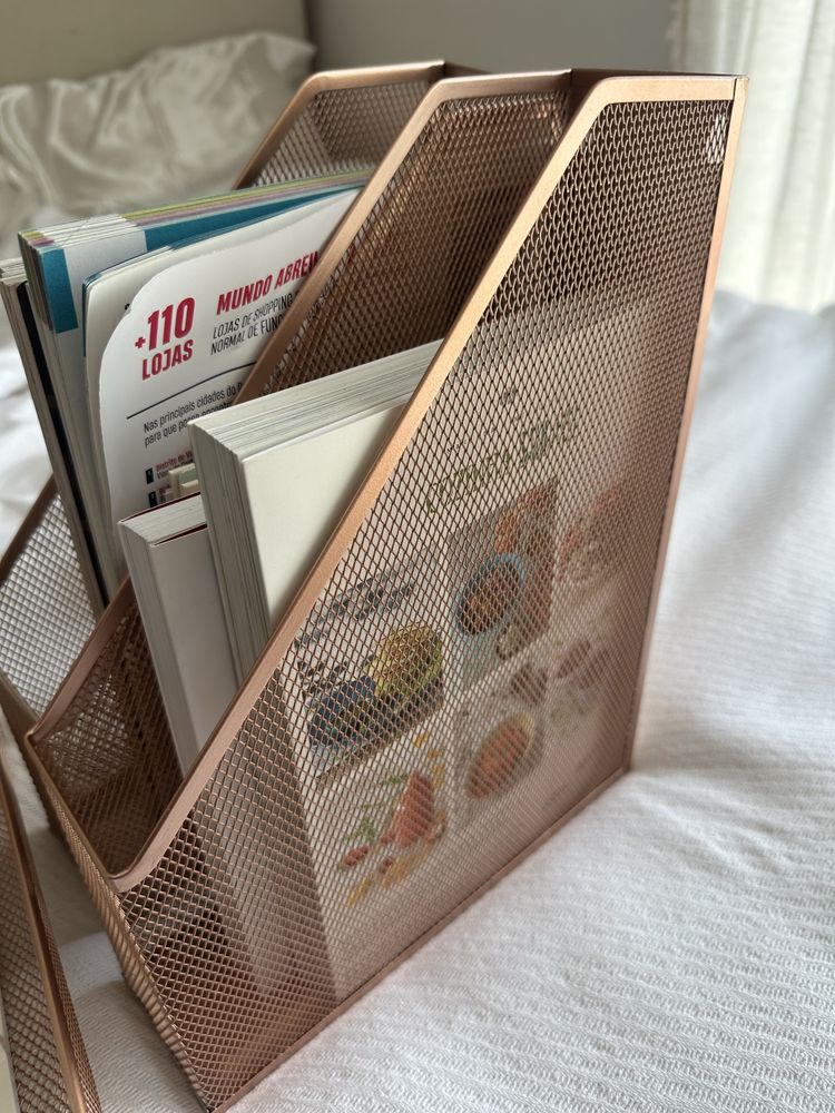 Itens de escritorio Rosa