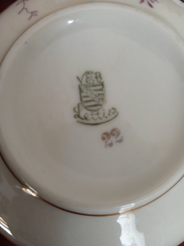 Filiżanka do herbaty stara porcelana lettin