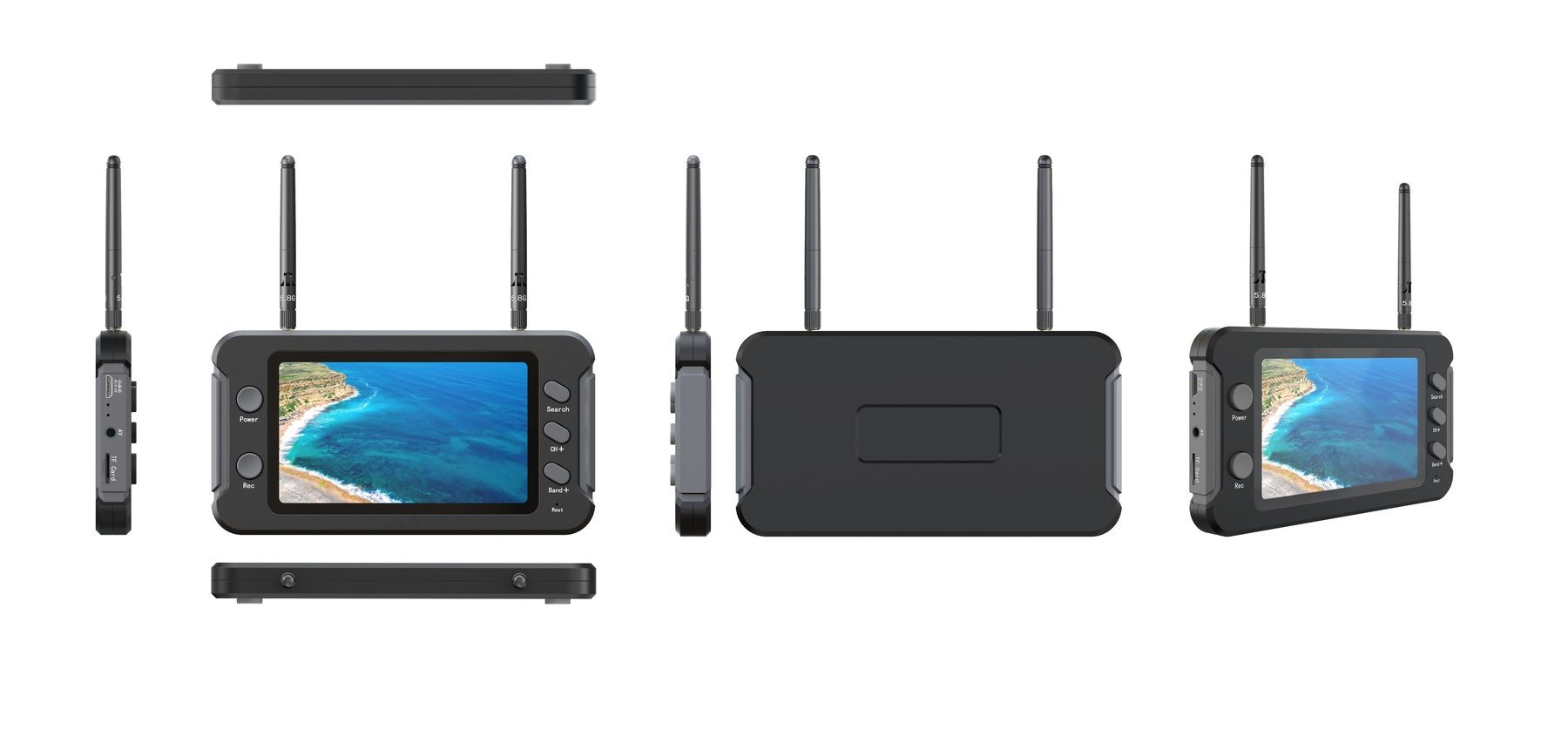 SoloGood FPV монітор 5.8 GHz 4.3 inch 800*480
