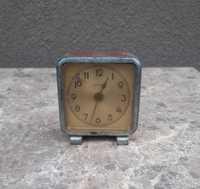 20 Stary metalowy budzik zegar Mauthe 6x6,5cm