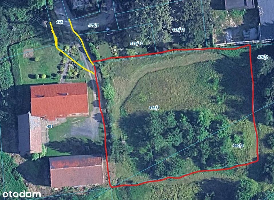 Działka, Łagów