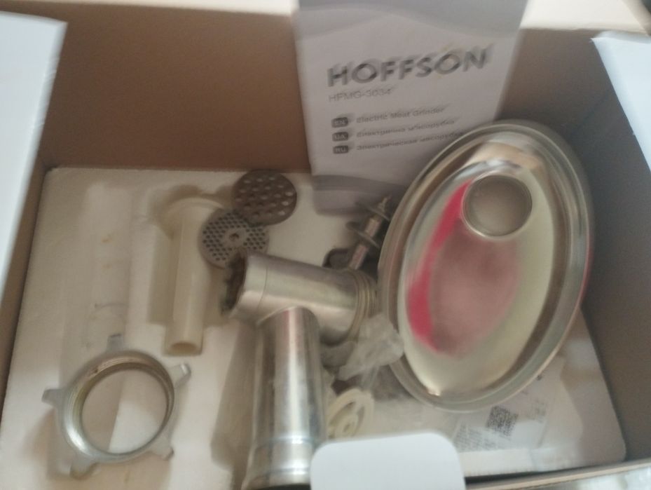 Продам комплектующие для мясорубки Hoffson