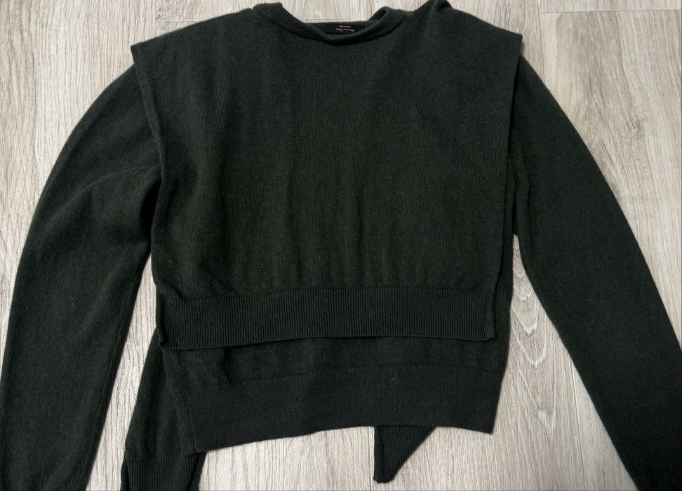 Зеленый джэмпер massimo dutti