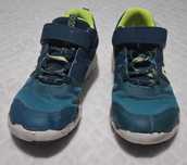 Buty chłopięce, sportowe, na rzepy, 33, Decathlon, 22cm (Obuwie)