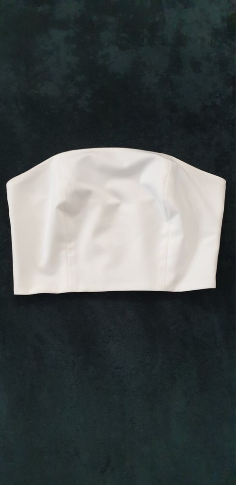 Білий брючний костюм розмір S
