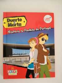 Duarte e Marta, Mistério no Pav. de Portugal - Maria I. Alm., Joaq. V.