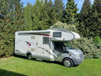 Ford Transit Alkowa Eura Mobil  PA 685 VB wersja zimowa
