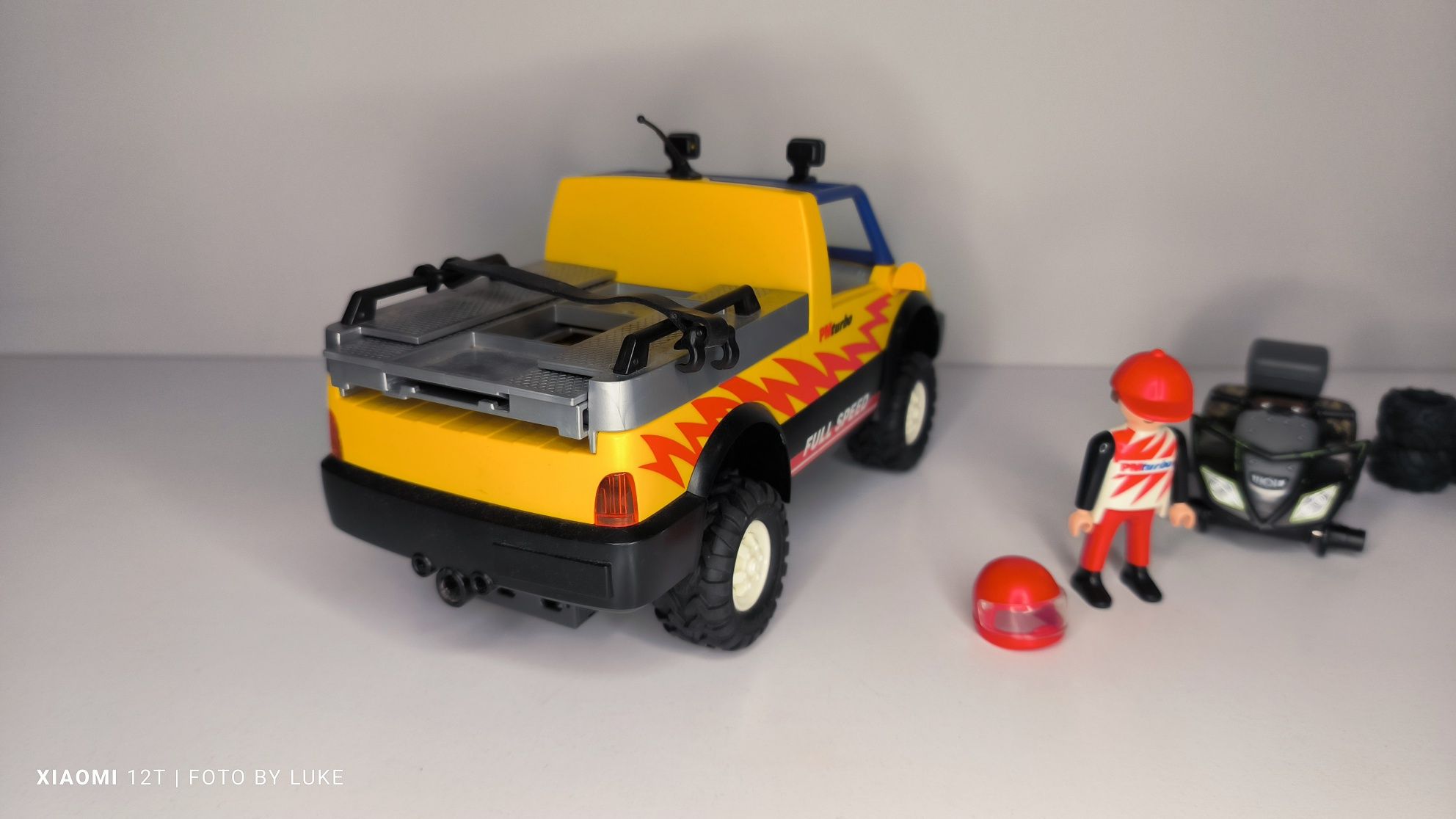 Playmobil zestaw 4228 pickup z quadem