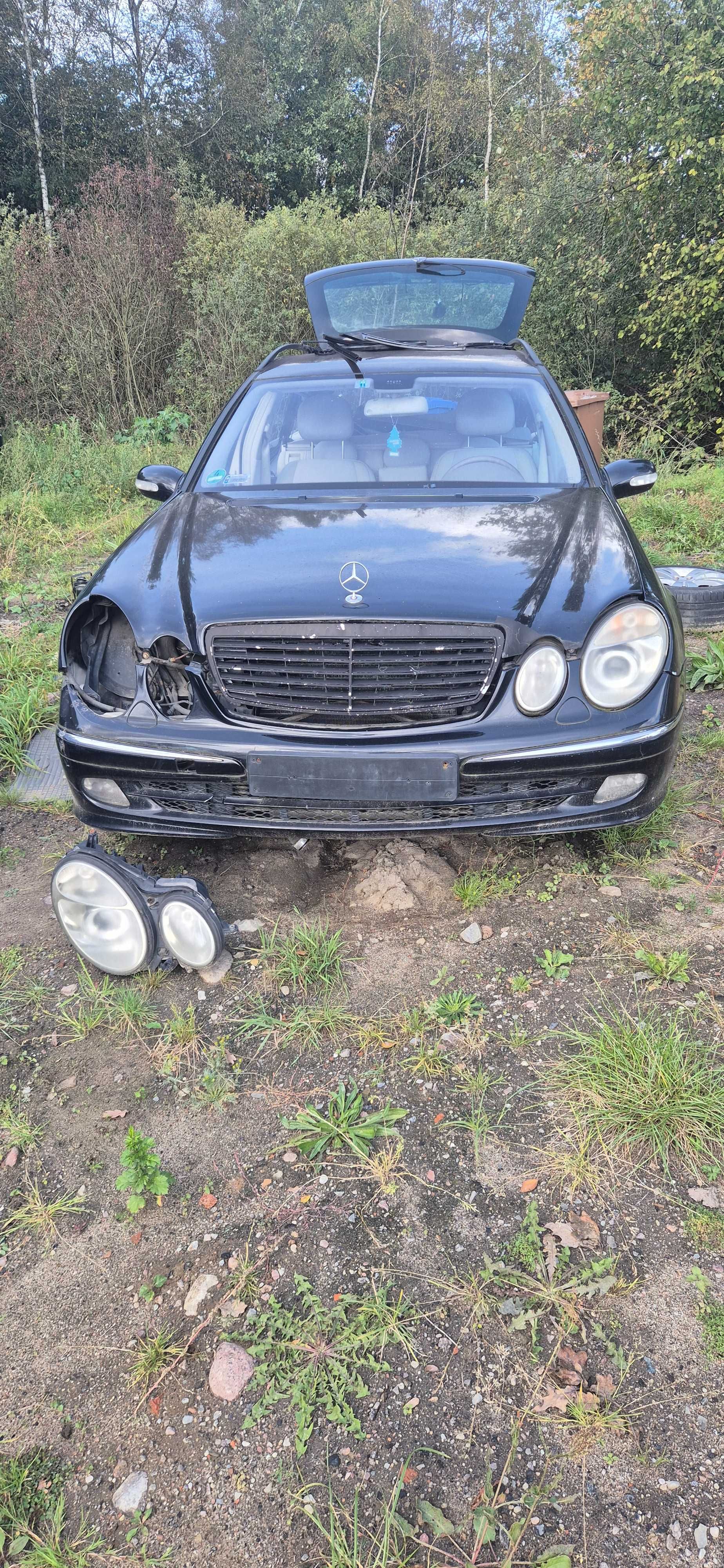 Mercedes w211 3.0 v6 diesel C197 maska zderzak lampa kombi