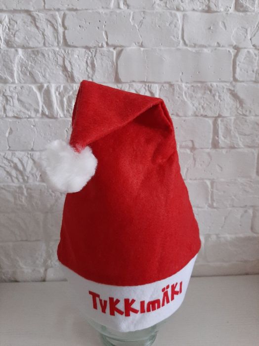 Новая упаковка шапок "Санта Клауса" на корпоротив.