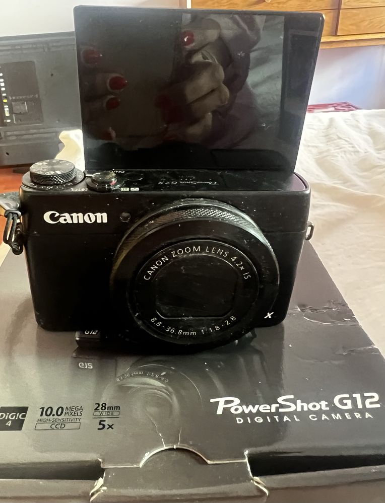 Canon G12 powershor