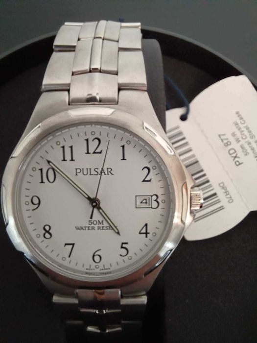 Relógio de Pulso (Pulsar PXD 877, Novo e Original)