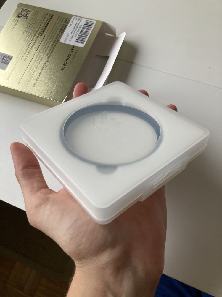 NOVO K&F Concept Nano-D filtro 77mm de proteção