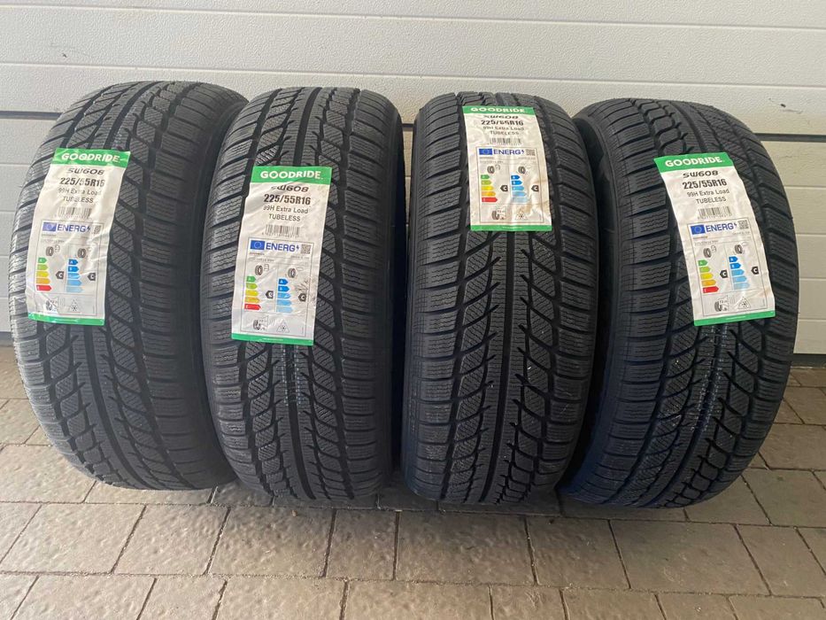 4x 225/55 R.16 99H XL FR Goodride SW608 zima 2025 rant ochronny