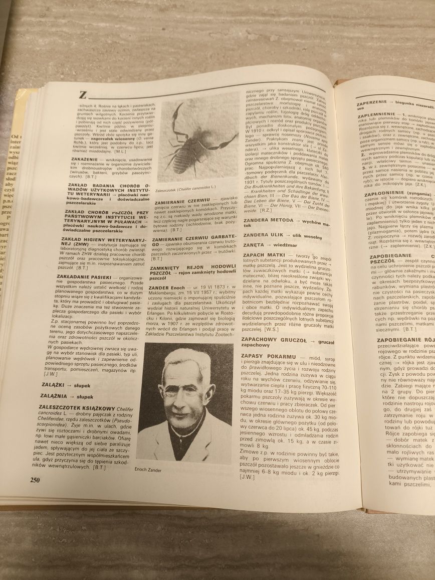 Encyklopedia pszczelarska , pszczoły