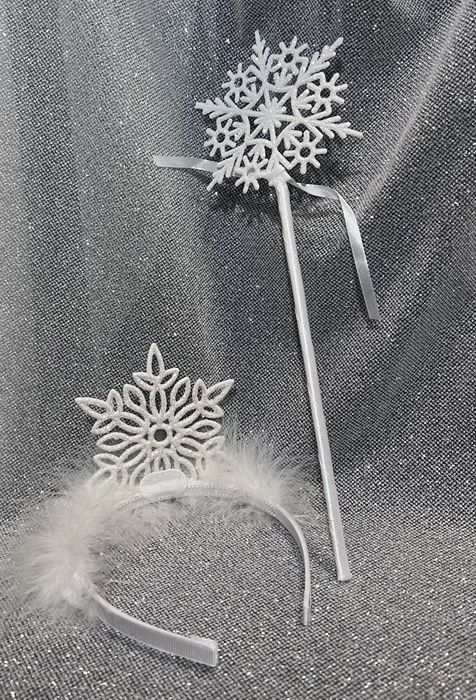 Обруч сніжинка паличка сніжинка